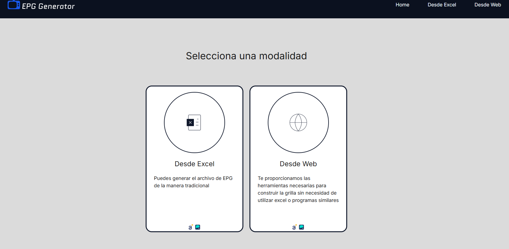 Generador de EPG